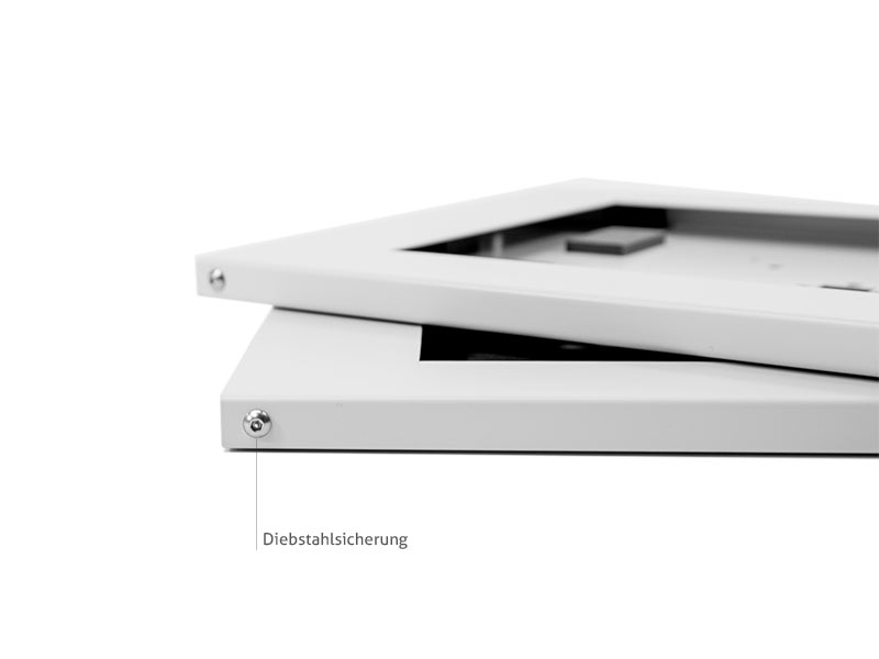 TabLines TSG030B Tablet Schutzgehäuse für Apple iPad Pro 12.9 - HB mit Diebstahlsicherung