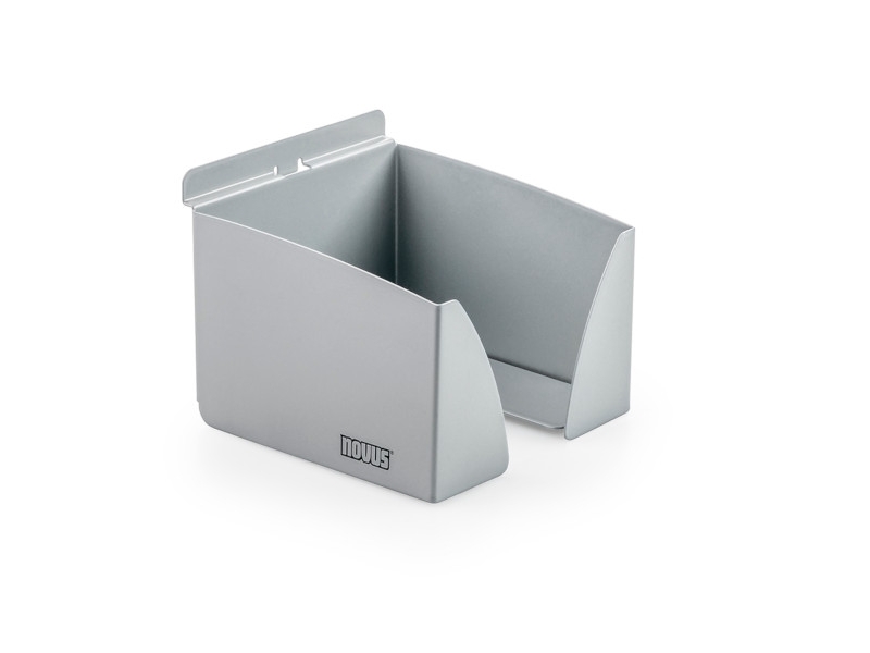 Novus Penda Zettelbox, silber (725+0039+000)