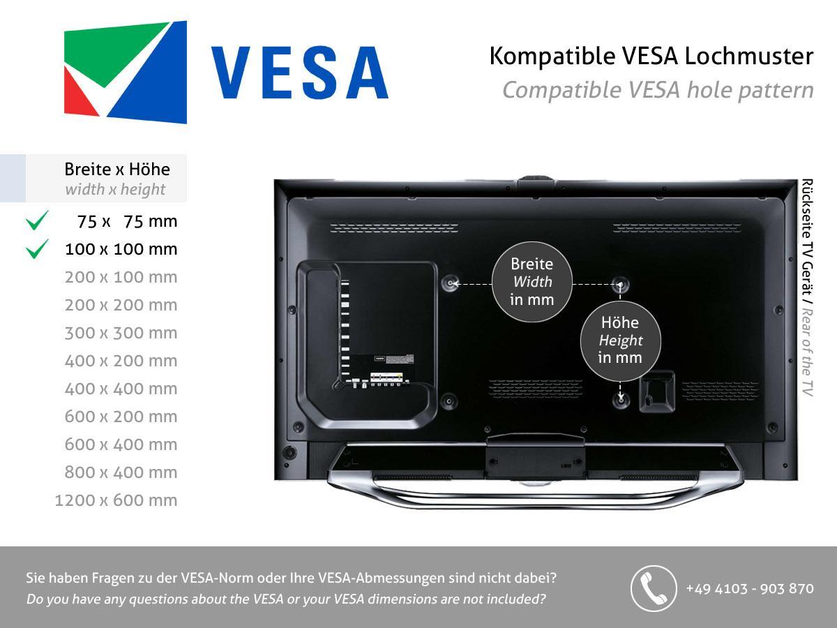 Humanscale M2.1 Monitorhalterung für USM Tische, silber, VESA