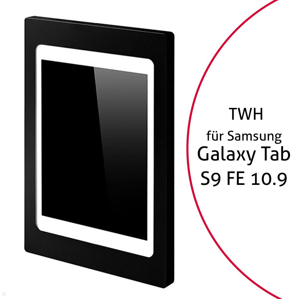 TabLines TWH052B Tablet Wandhalterung für Samsung Tab S9 FE 10.9, schwarz