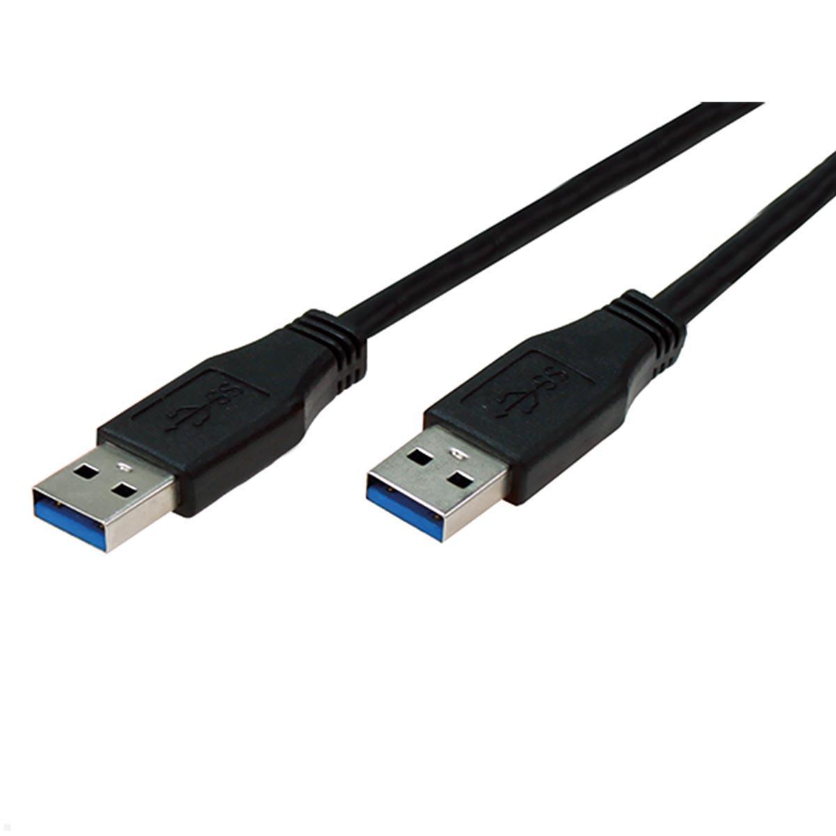 Bachmann USB 3.0 A/A Anschlusskabel 1 m 918.081 gedreht belegt, Detail