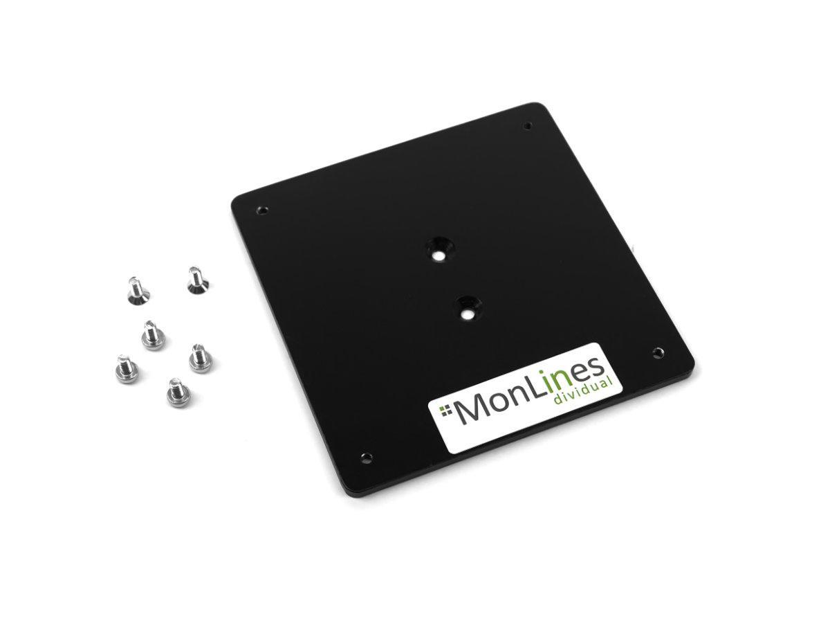 MonLines V064 VESA Adapter für MSI Optix G241VC 23,6 Zoll mit Schrauben