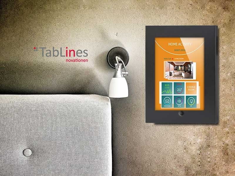 TabLines TSG035B Tablet Schutzgehäuse für Apple iPad Pro 9.7 - HB Samrt Home Anwendung