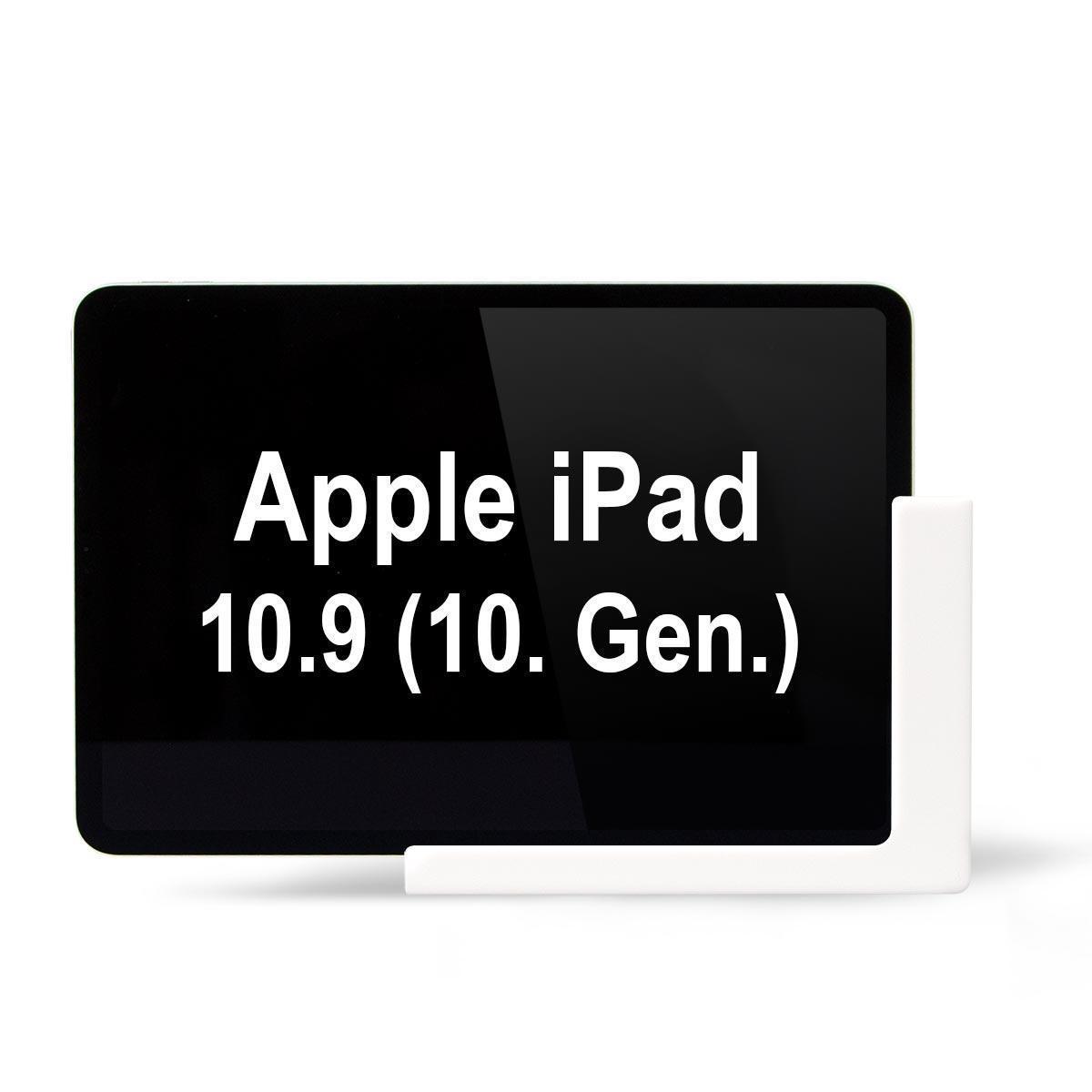 TabLines TWP027W Wandhalterung für Apple iPad 10.9 (10. Gen.), weiß