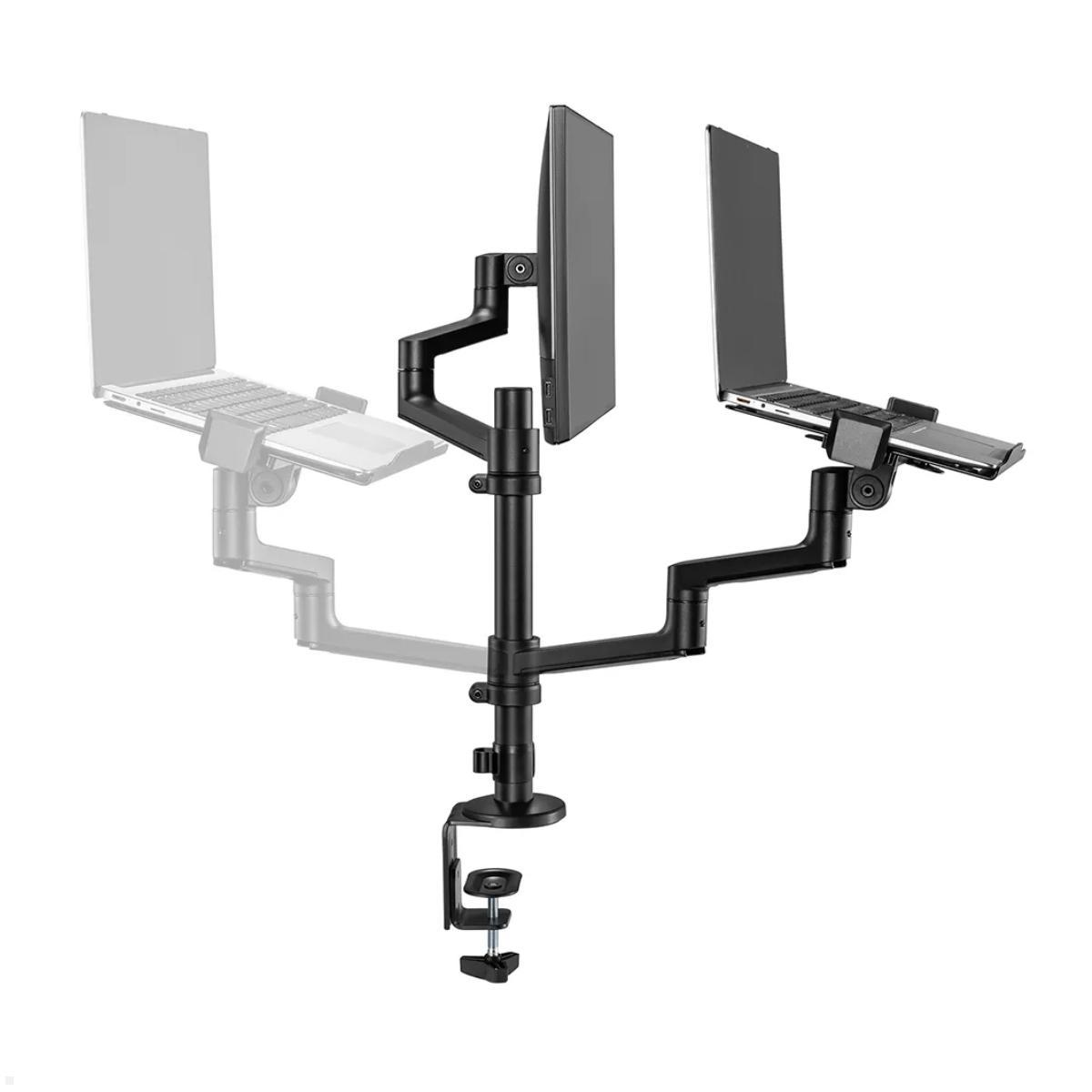 Neomounts DS20-425BL2 Monitor-/ Laptop-Tischhalterung, Einstellungsmöglichkeiten