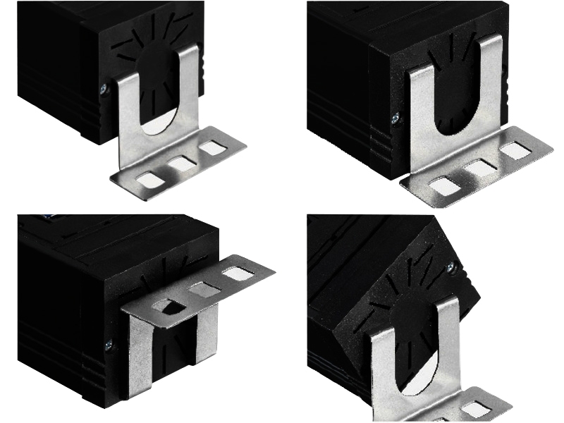 Bachmann CONNECT LINE Schutzkontaktsteckdose 4-fach (420.0017) inkl. Haltewinkel