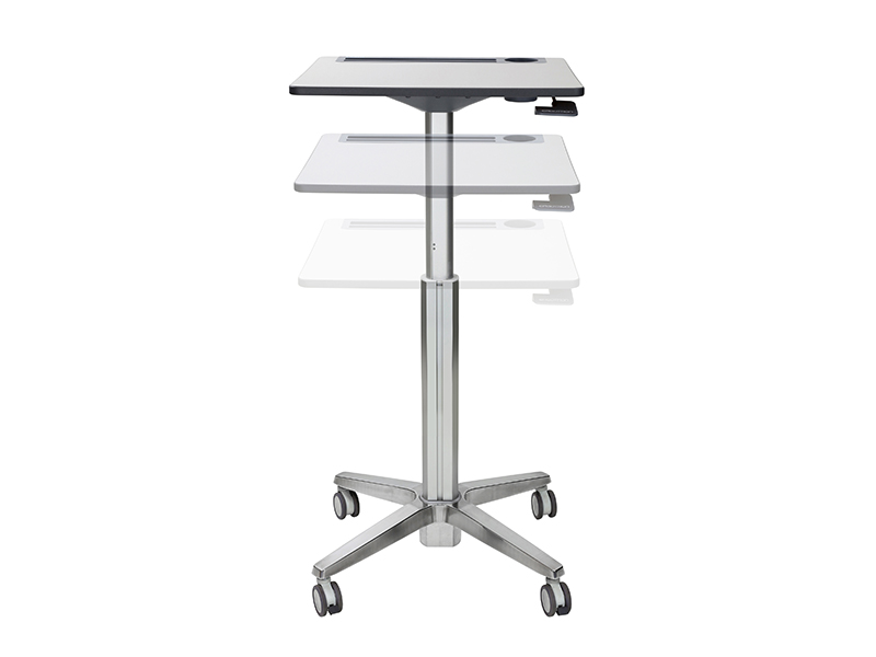 Ergotron LearnFit einstellbarer Stehschreibtisch (24-481-003), höhenverstellbar