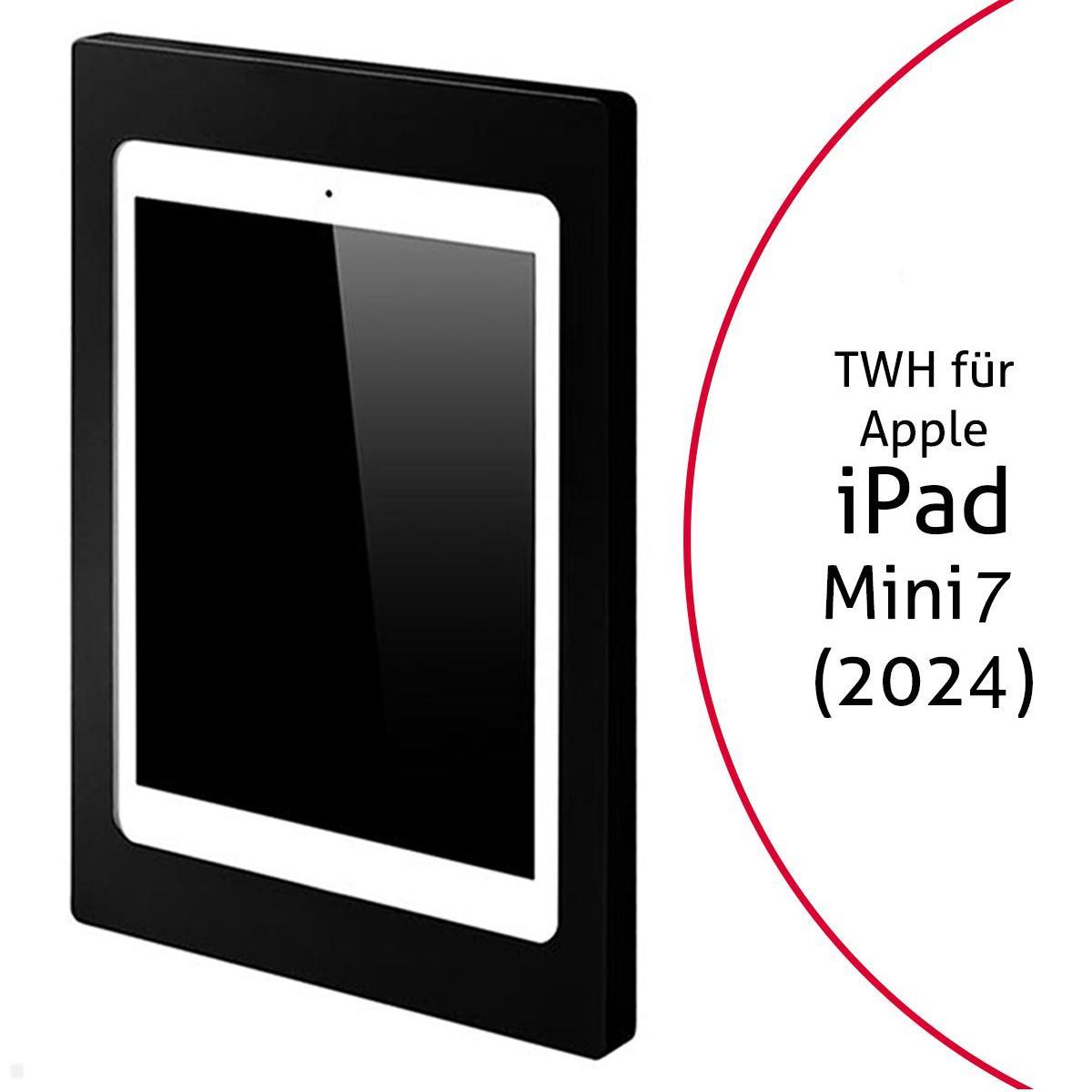 TabLines TWH064B Wandhalterung für iPad Mini 7 (A17 Pro), schwarz