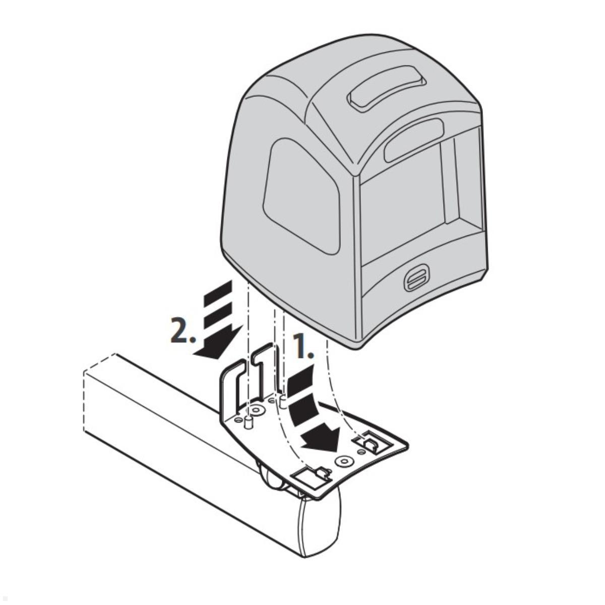 Novus POS Verbindungsplatte für Scanner Magellan 1500i (851+0035+057) Anwendung