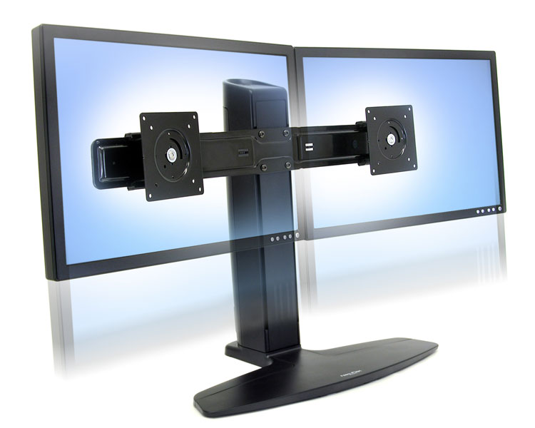 Ergotron Neo-Flex Dual Monitor Lift Monitorstandfuß (33-396-085)