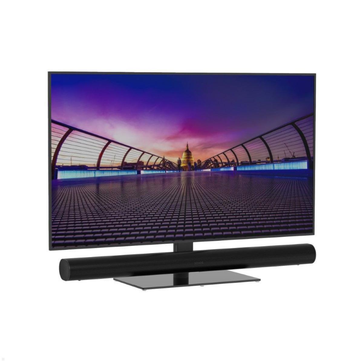 Cavus CAVTSLA TV Tischständer drehbar 43-60" mit Soundbarhalter Sonos Arc Beispiel