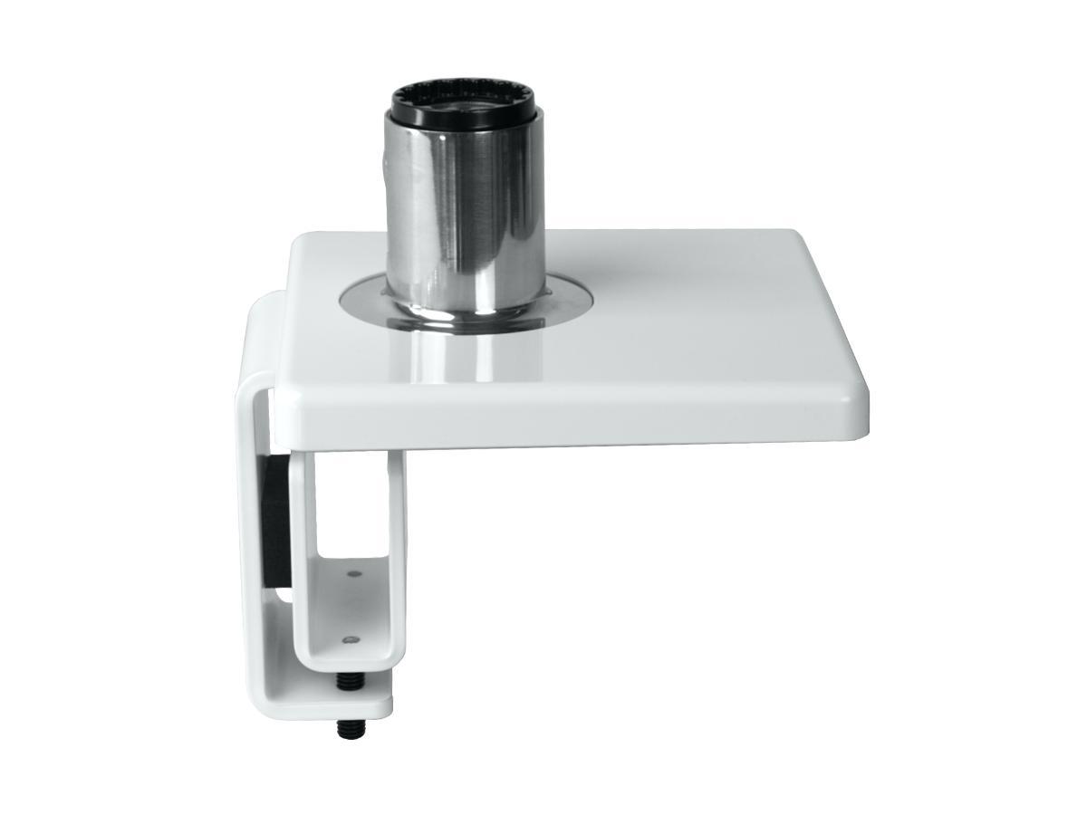 Humanscale M8.1 Monitorhalter USM Tische schräg, weiß Klemme