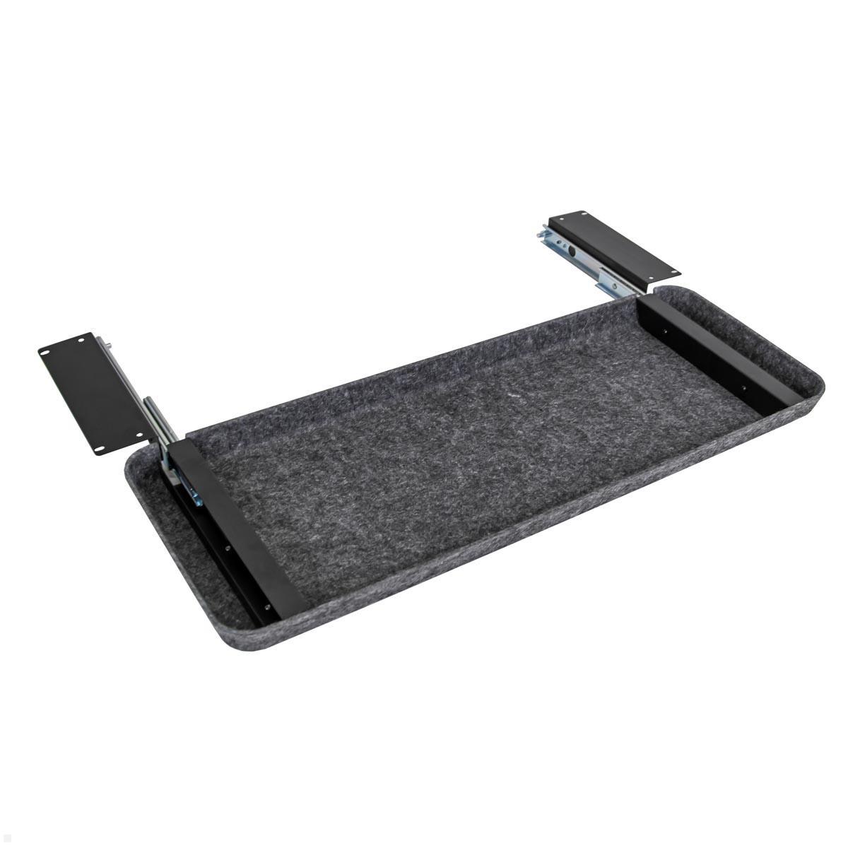 APTO FELT Drawer SLIM Filz Schreibtisch Unterbauschublade, grau leichter Auszug