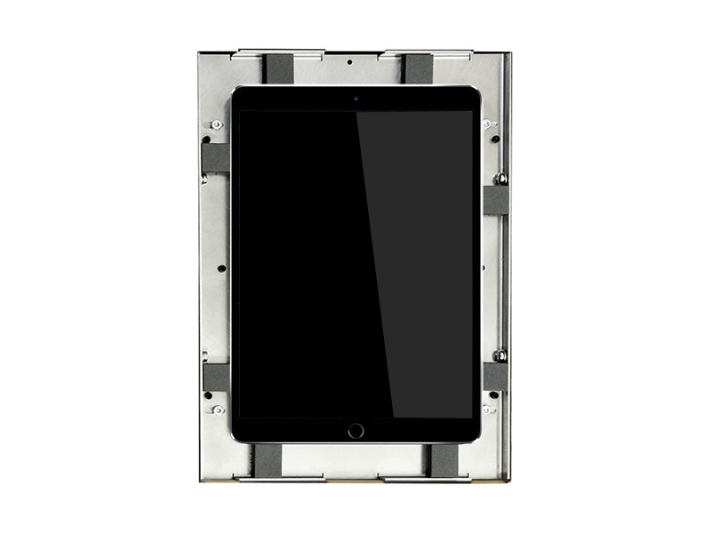 TabLines TWE042B Tablet Wandeinbau für Apple iPad Mini 1/2/3 DS, schwarz hoch