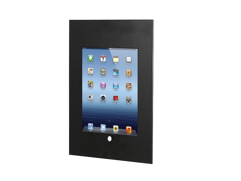 TabLines TWE050B Tablet Wandeinbau für Apple iPad 2-3-4 HB, schwarz