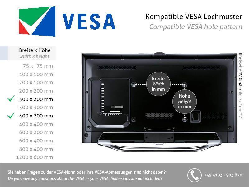 Vogels NEXT 7346 TV Wandhalterung LG OLED-Modelle VESA Standard