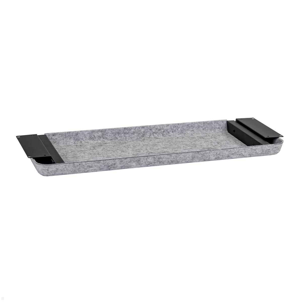 APTO FELT Drawer SLIM Filz Schreibtisch Unterbauschublade, hellgrau Ansicht