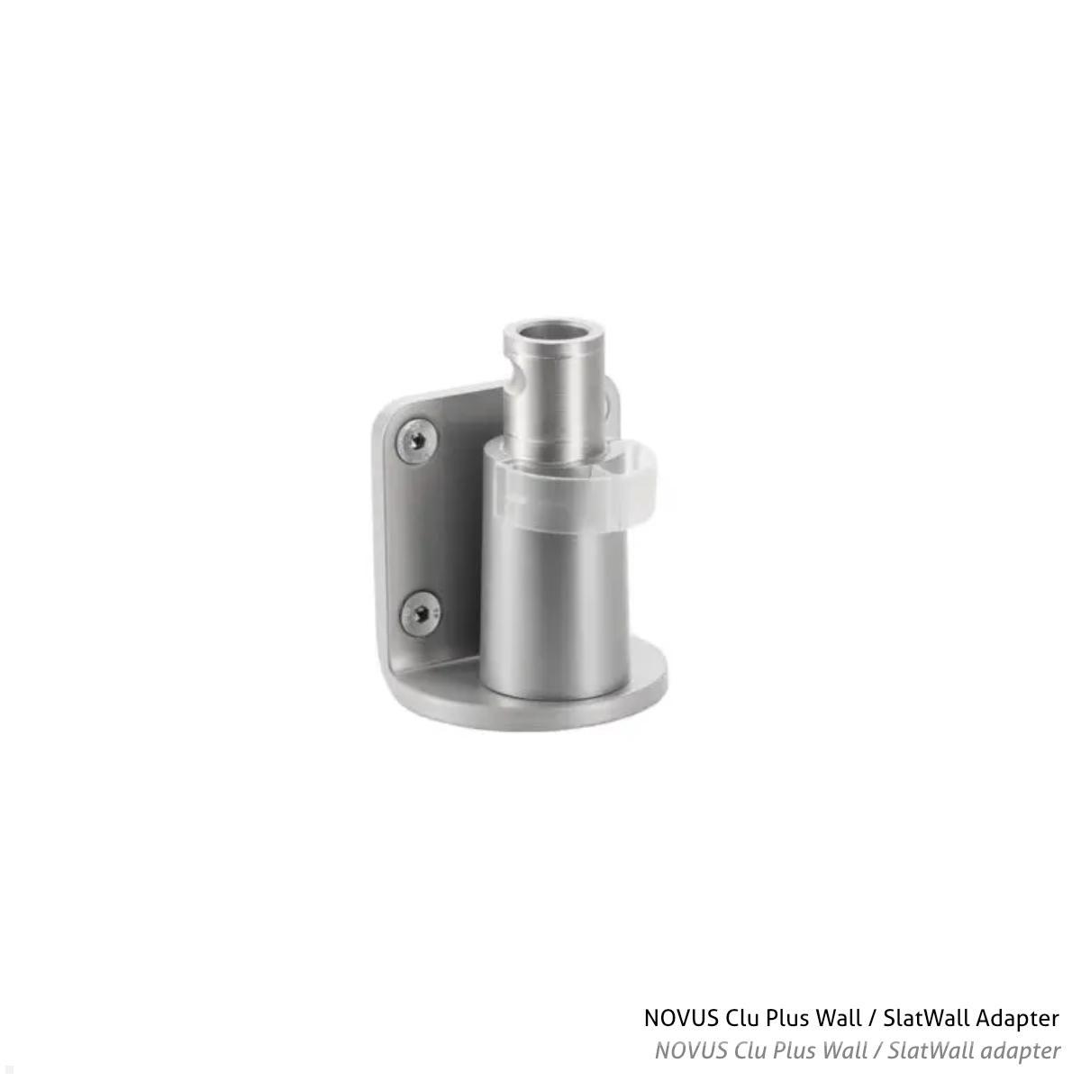 Novus Clu Plus Slatwall Monitorhalterung schwenkbar, silber (991+3009+001) Adapter für Organisationswand