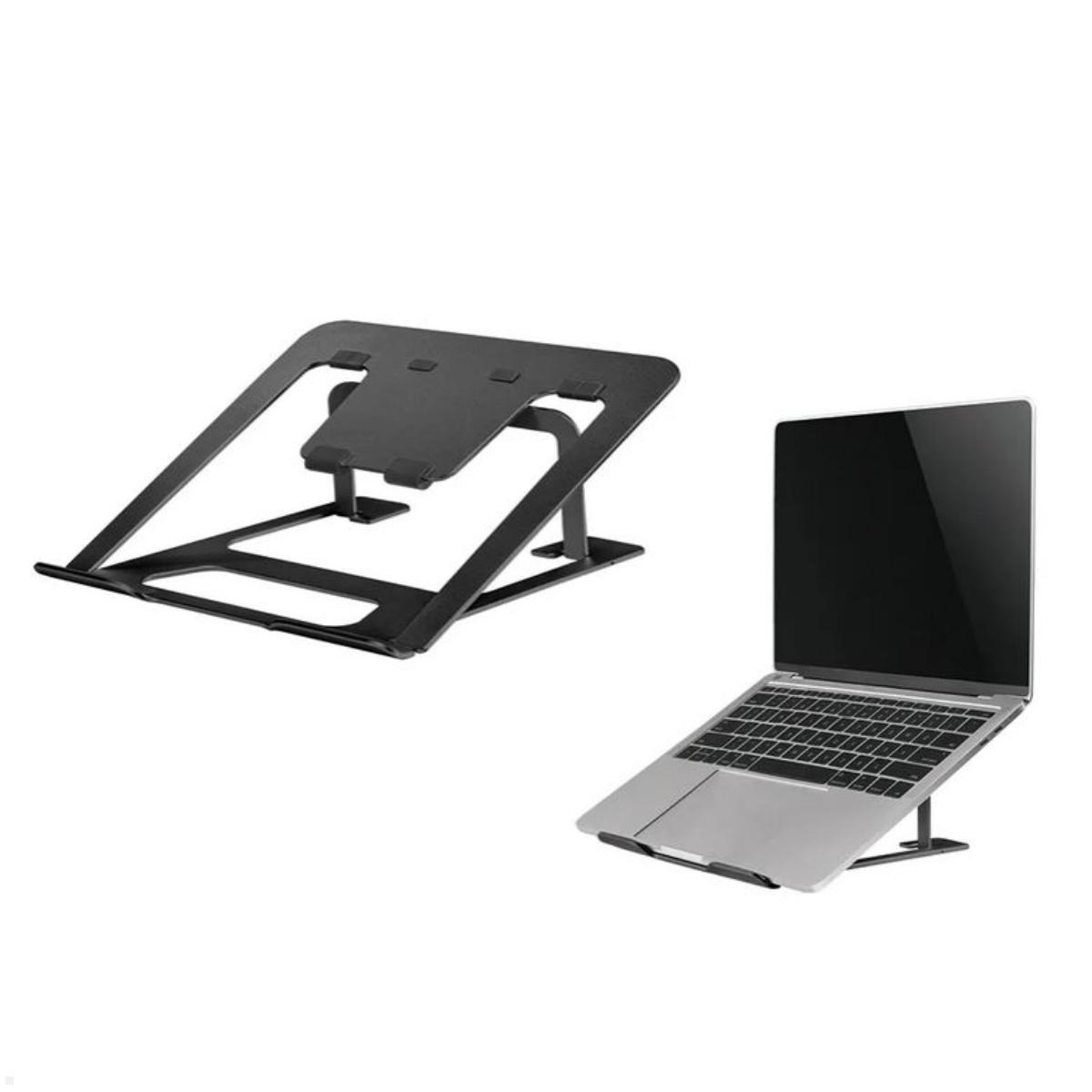 Neomounts NSLS085BLACK Laptopständer bis 17 Zoll, höhenverstellbar, schwarz