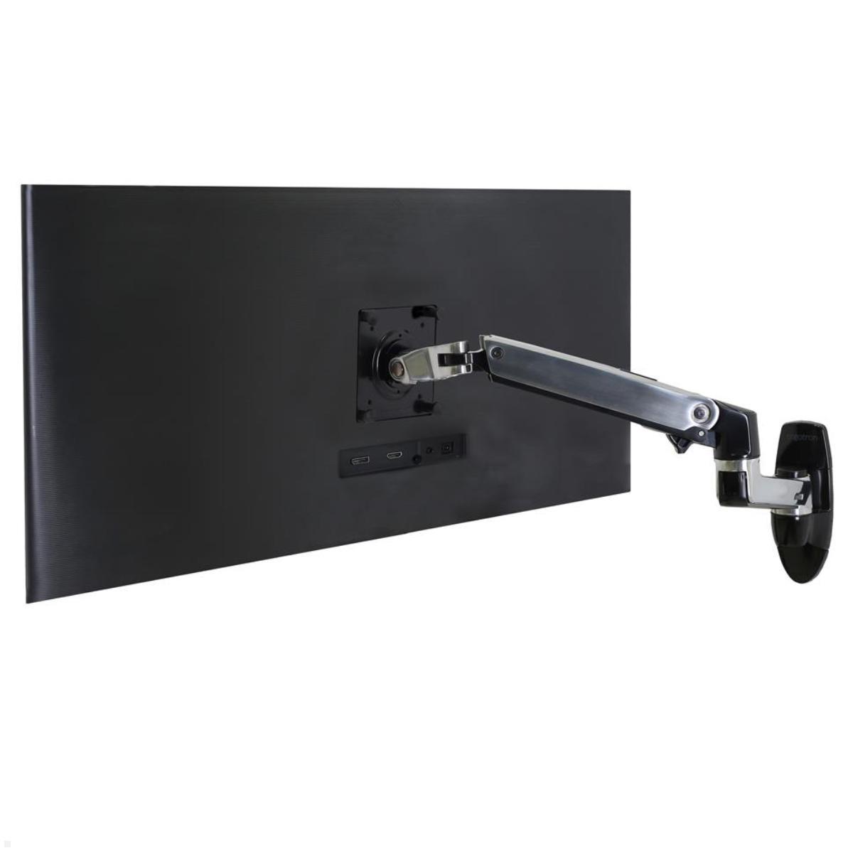 Ergotron LX Arm Monitorhalterung für Rohre / Säulen 56-60 mm, silber, Anwendungsbeispiel