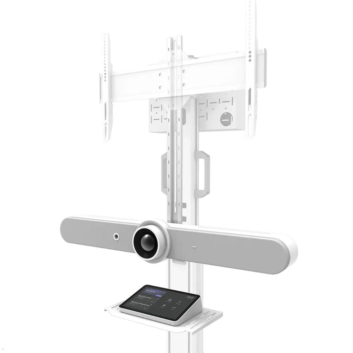 Neomounts AFLS-825WH1 Zubehör Videobar & Multimedia-Kit mit Logitech Rally Bar Adapter, weiß