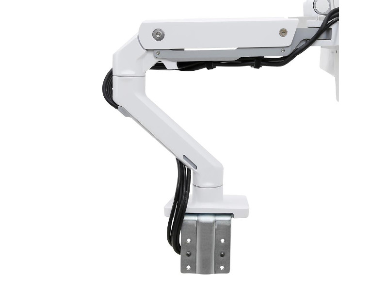 Ergotron HX Arm 3-fach Monitor Tischhalterung Kabel schwarz