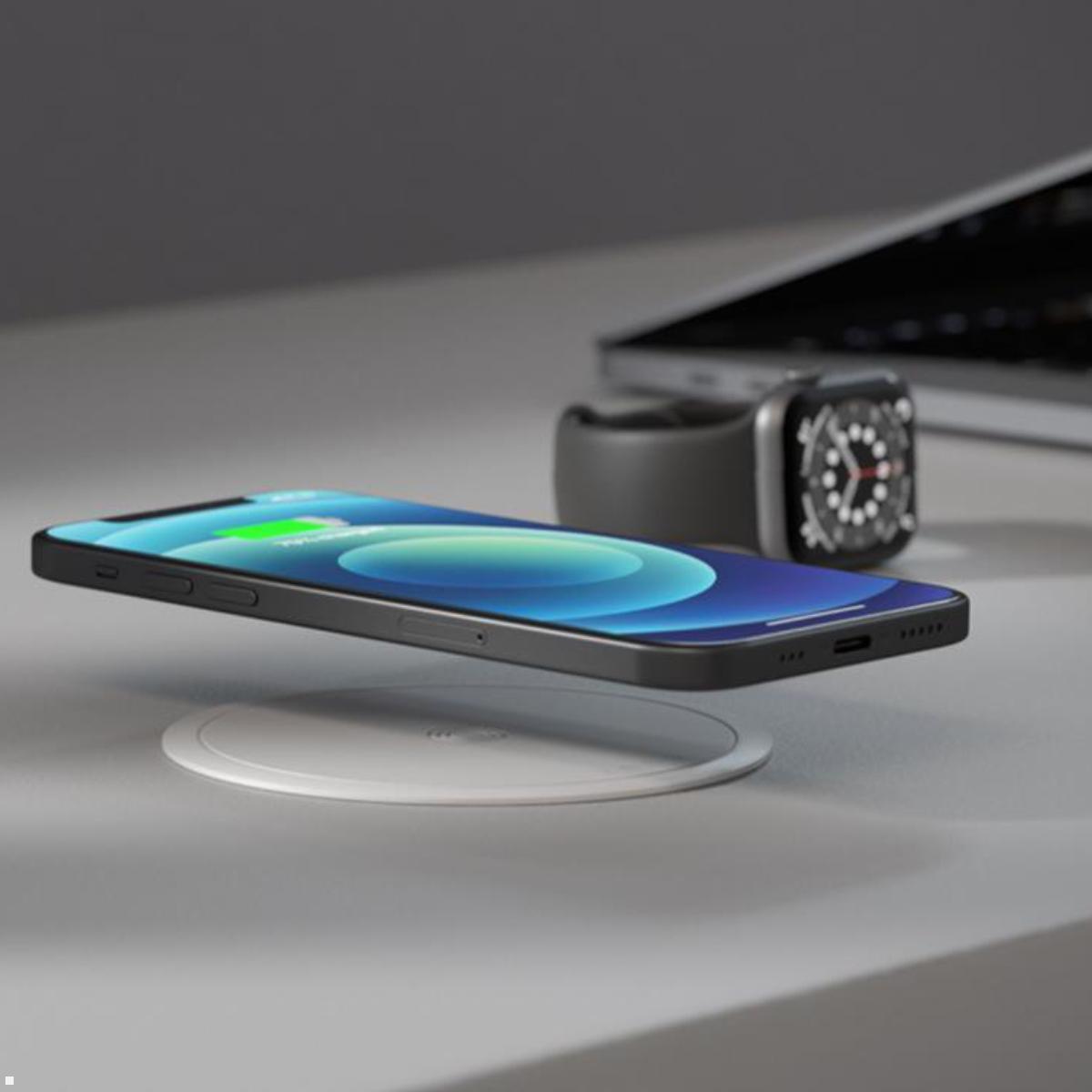 Zens PuK 3 ZETC07N-B Wireless Charger 15W mit Abdeckung, weiß Anwendungsbeispiel