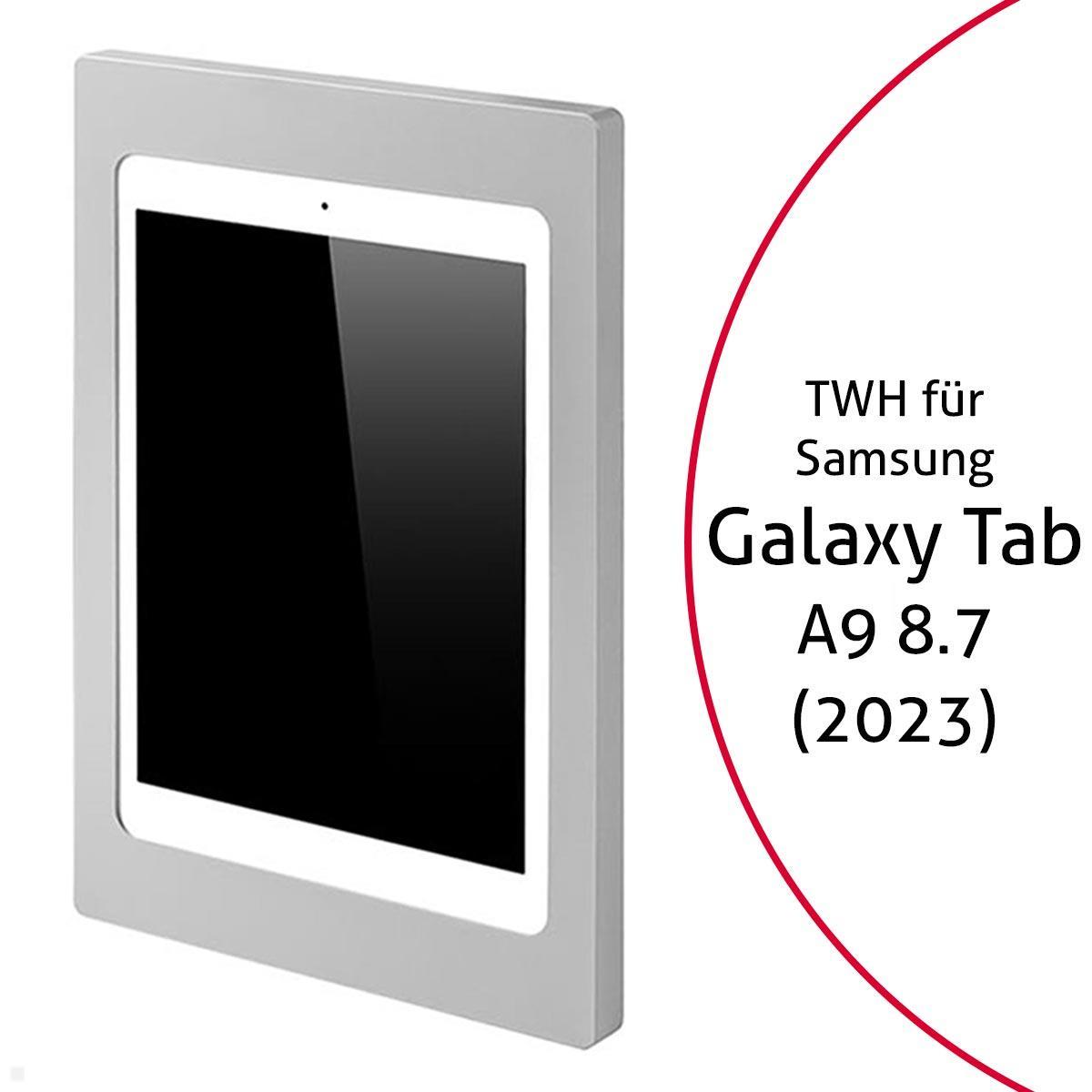 TabLines TWH054S Tablet Wandhalterung für Samsung Tab A9 8.7, silber