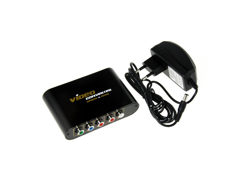 LEICKE KanaaN component YPbPr video/audio to HDMI converter adapter