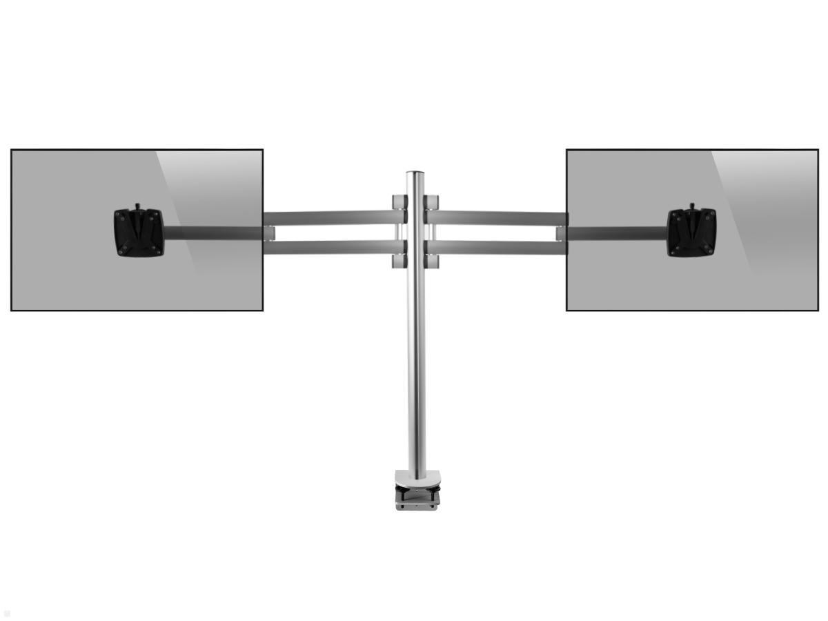 Novus Dual Monitorhalter TSS Säule 845 Tischklemme mit Faltarm III, Anwendung