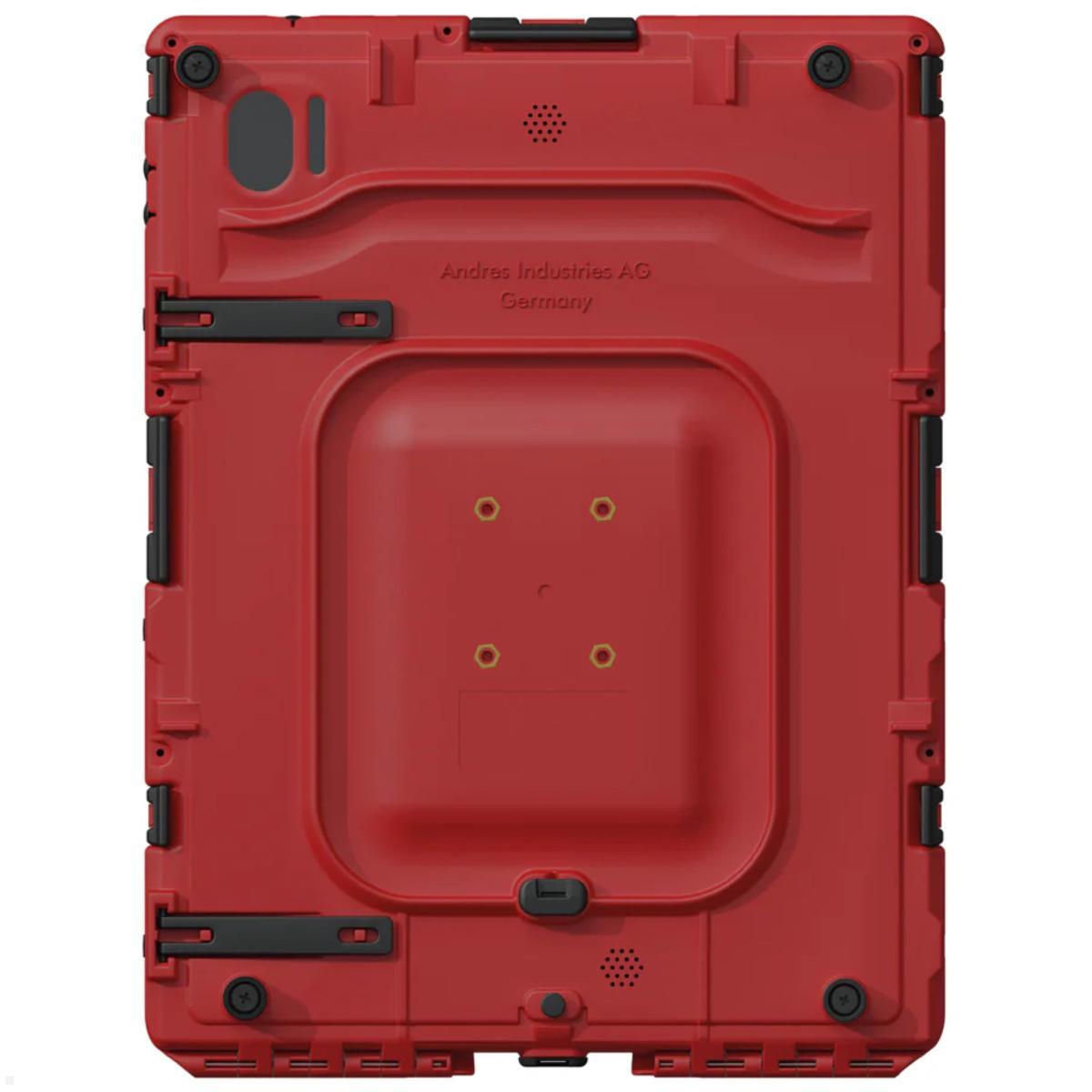 Andres Industries aiShell Pro 11 für Apple iPad Pro 11.0 (M4), rot, Rückseite