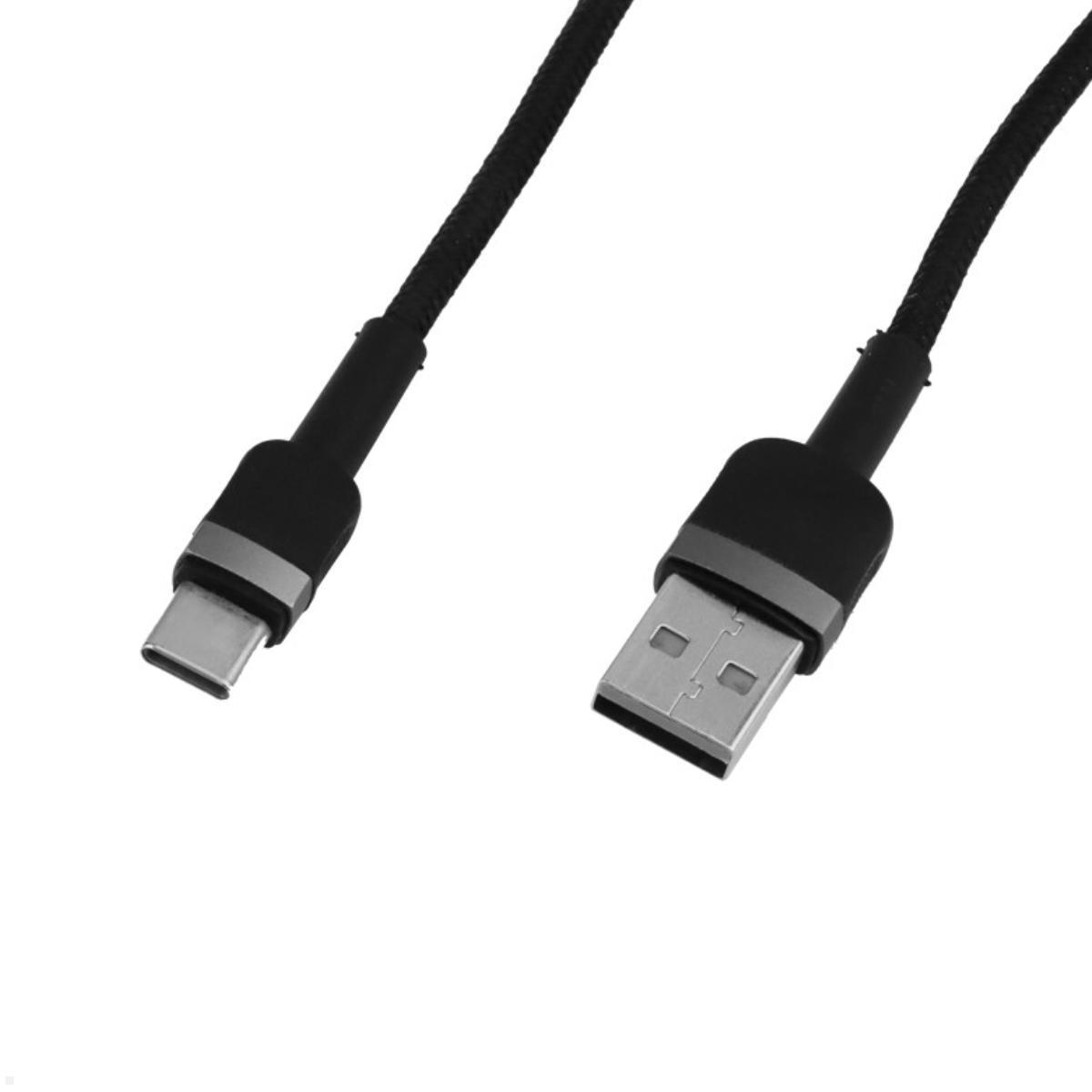 TecLines TVS006S versenkbare 3-fach Steckdosenleiste mit USB A/C, Qi, silber USB Kabel