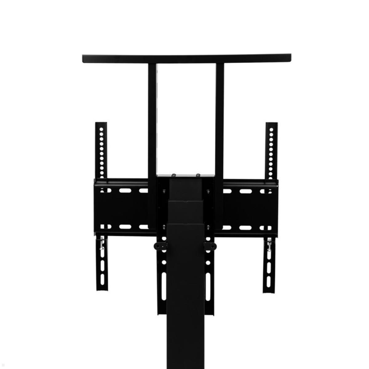 MonLines MLS032B Einbau TV Lift bis 80 Zoll, 1050 mm Hub, Vesa Adapter montiert