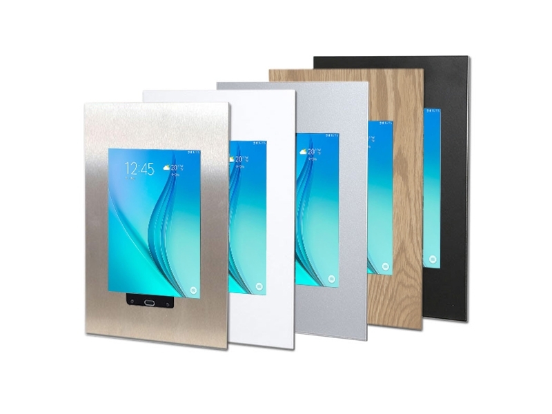 TabLines TWE011W Tablet Wandeinbau für Samsung Tab A 9.7, weiß Verfügbare Farben