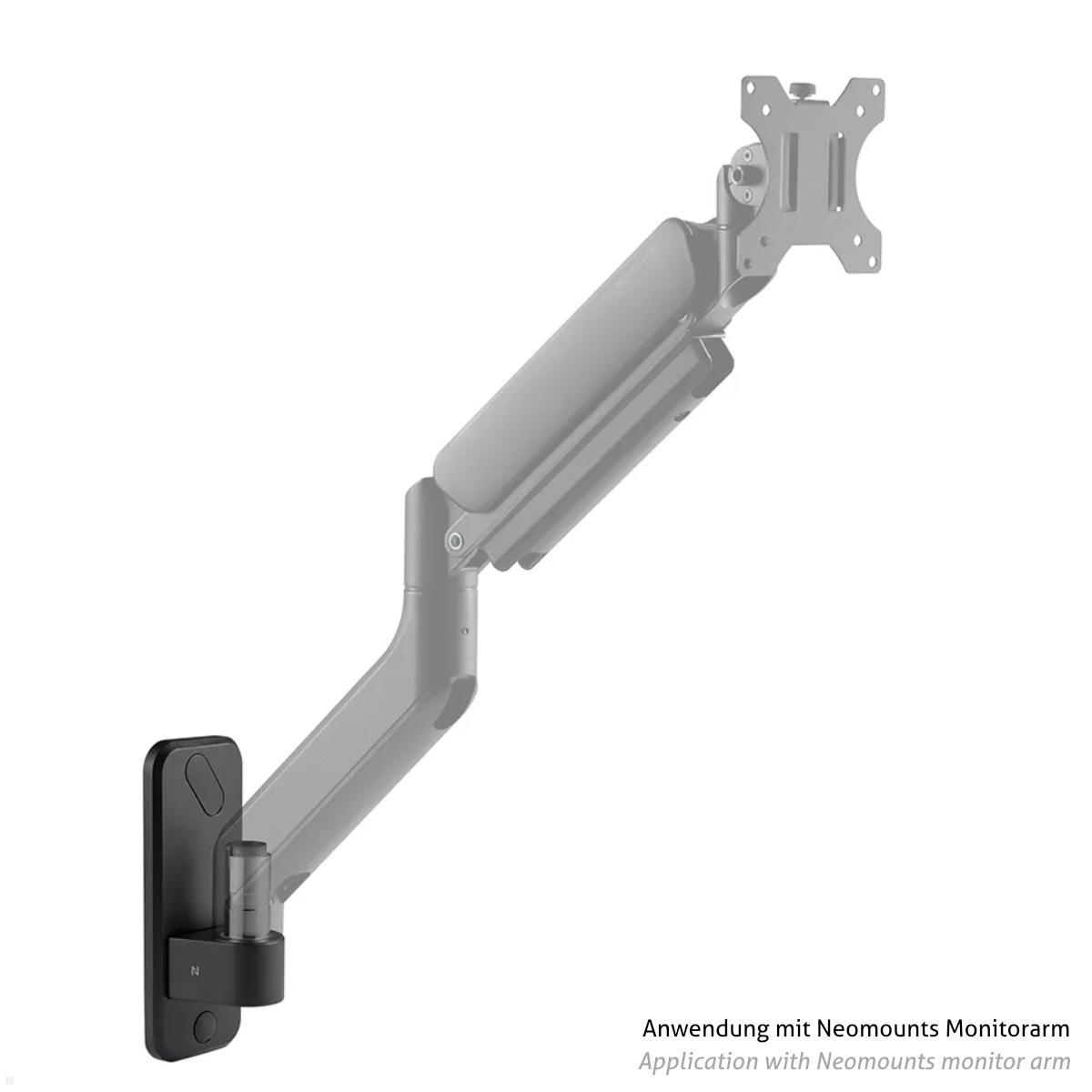 Neomounts AWL75-450BL Zubehör Wand Adapter für NEXT Core Monitorhalter, schwarz Anwendungsbeispiel