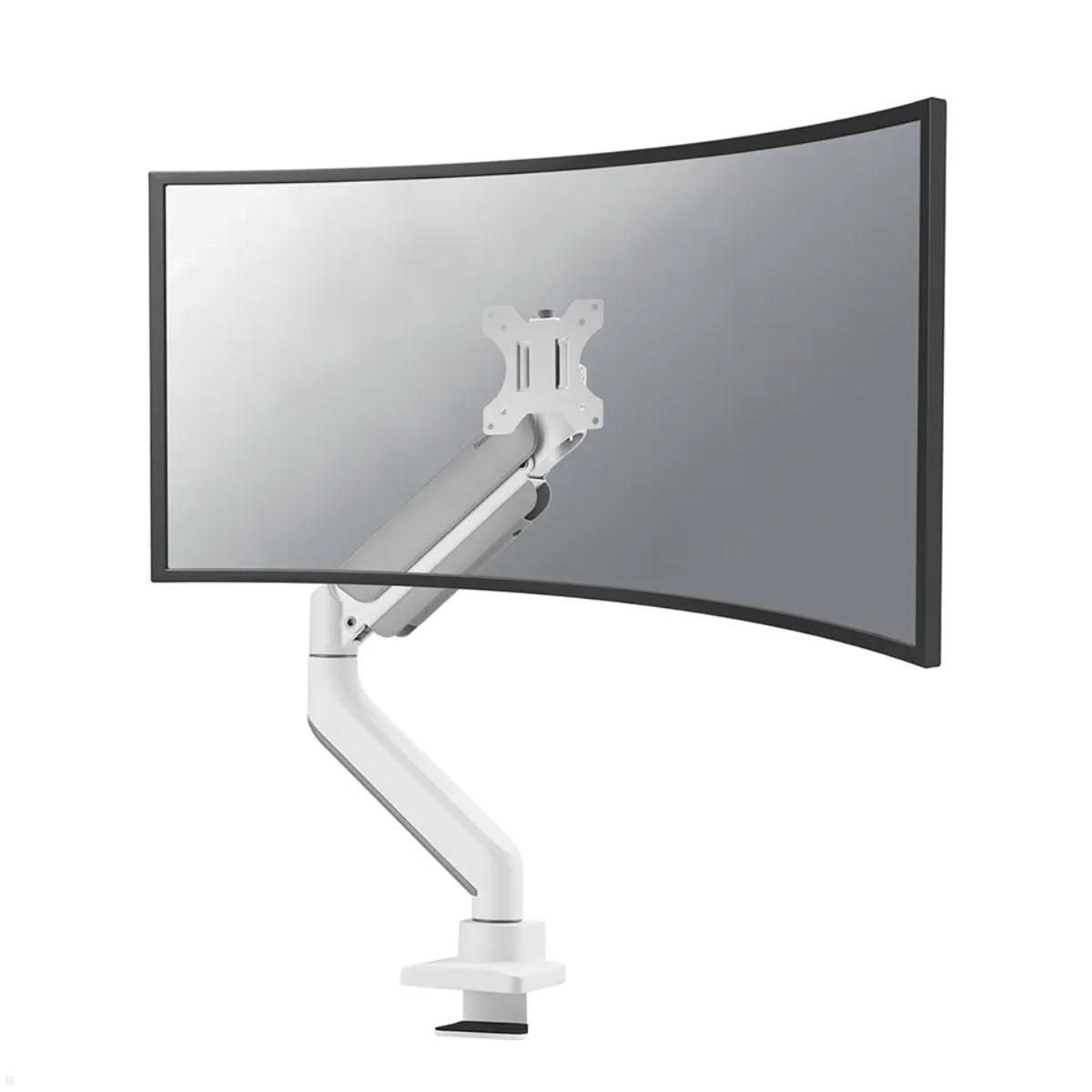 Neomounts DS70PLUS-450WH1 Curved Ultra-Wide Monitor Tischhalter bis 49 Zoll, weiß