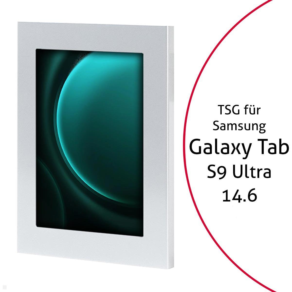 TabLines TSG095S Tablet Schutzgehäuse für Samsung Tab S9 Ultra 14.6, silber