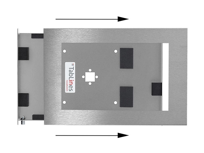 TabLines TSG033E Tablet Schutzgehäuse Microsoft Surface Pro 4 Front