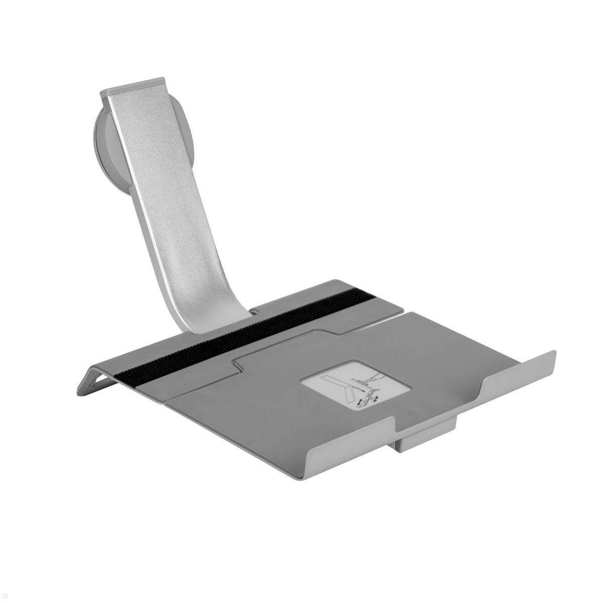 Humanscale M2.1 Laptop Wandhalterung mit Schwenkarm gerade, silber, universal