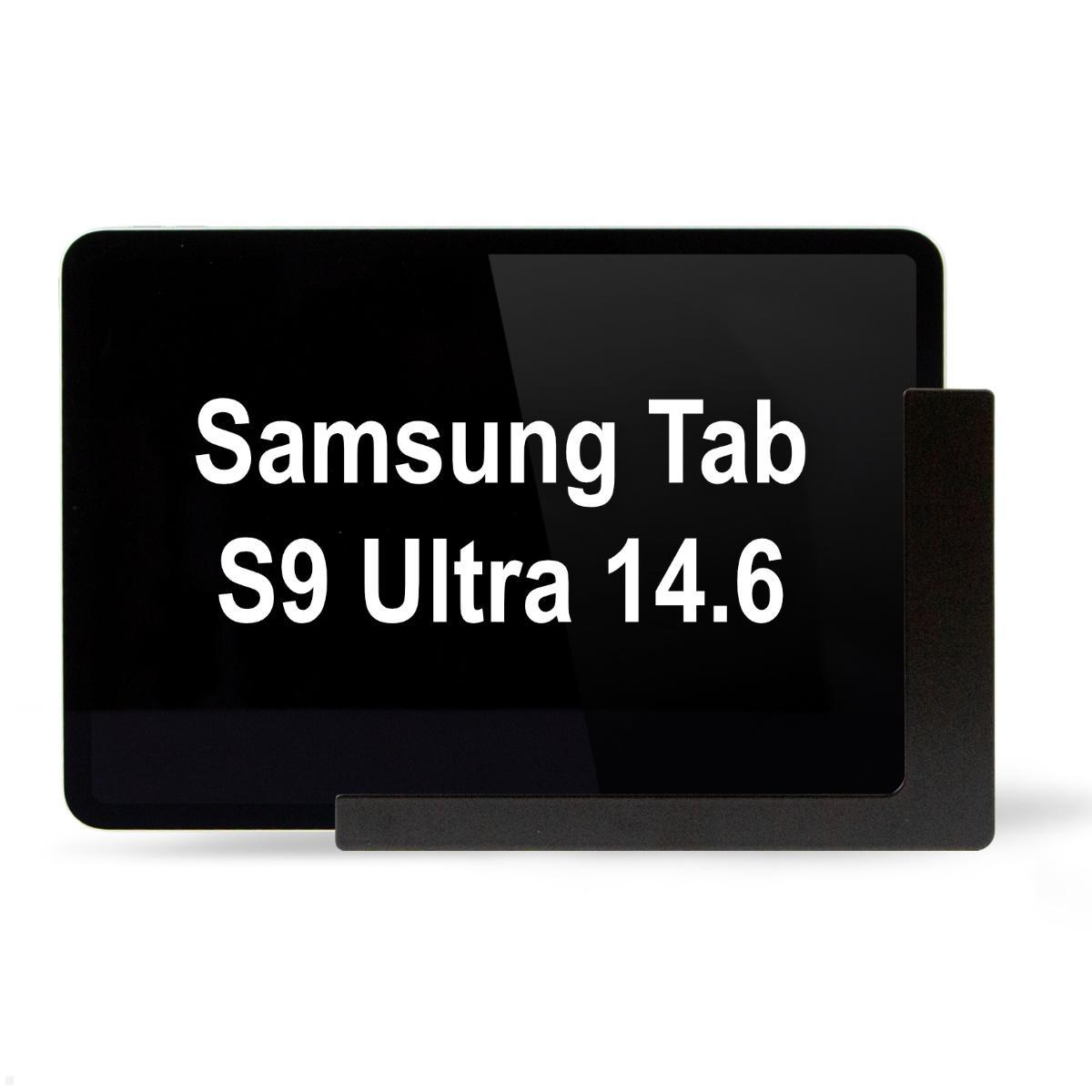 TabLines TWP031B Wandhalterung für Samsung Tab S9 Ultra 14.6, schwarz