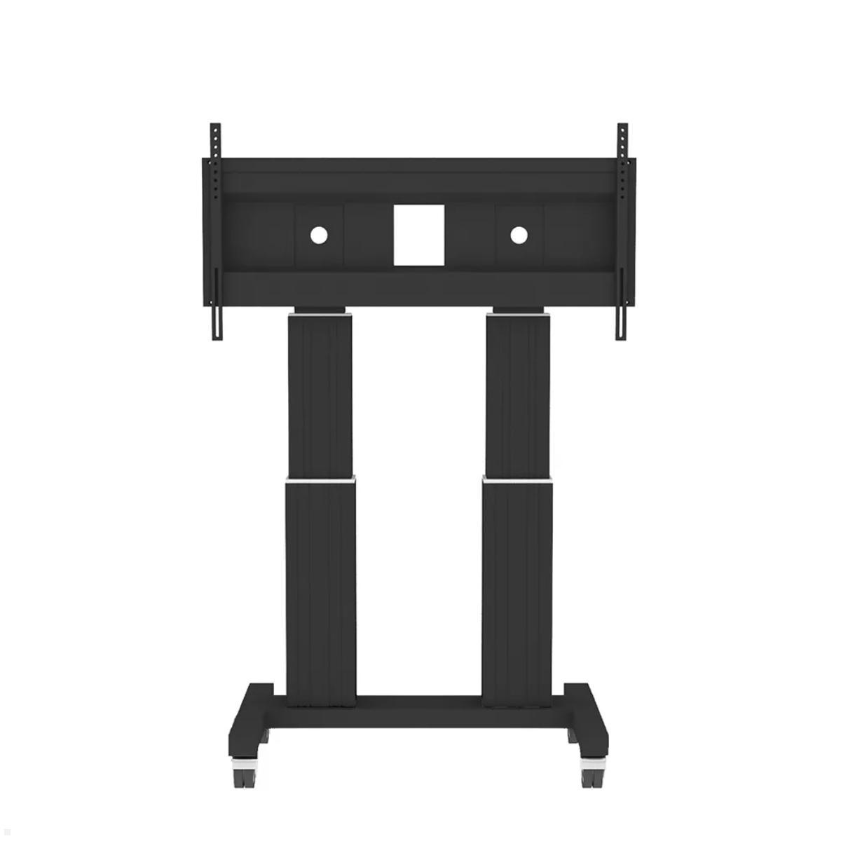 Neomounts PLASMA-M2600BLACK mobiler Monitorständer bis 120 Zoll, elektrisch, voll ausgefahren