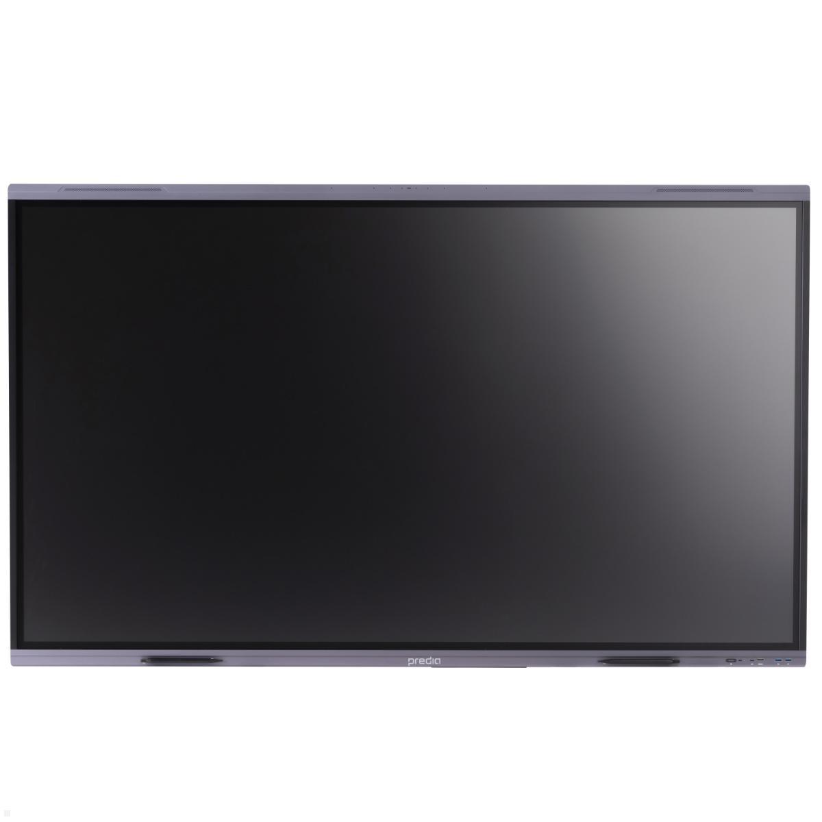 Predia Touch Swift 3 98 Zoll Touchscreen 4K LED Monitor Android 11.0 Module / OTA optimale Blickwinkelstabilität