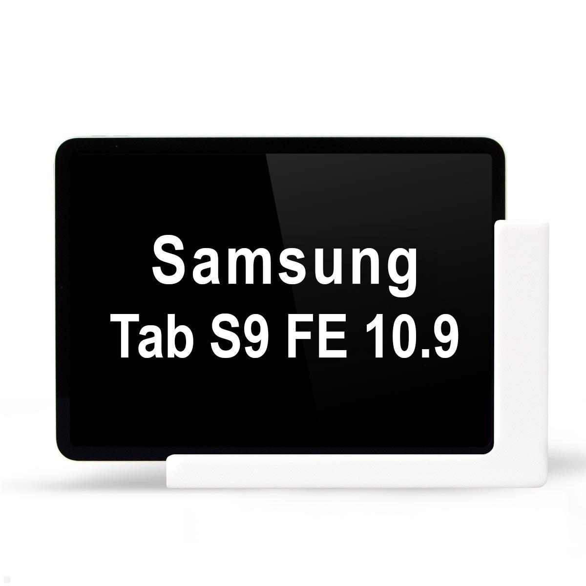 TabLines TWP032W Wandhalterung für Samsung Tab S9 FE 10.9, weiß