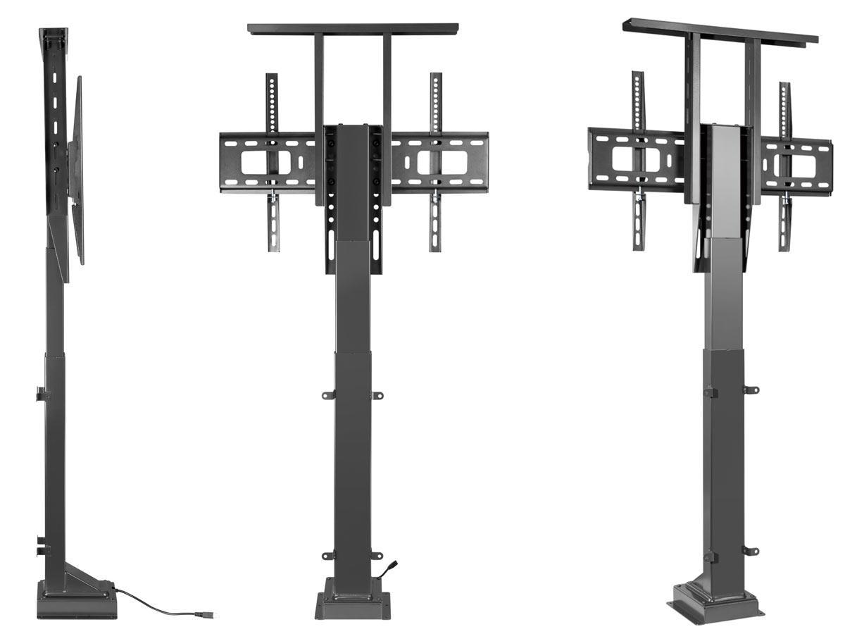 MonLines MLS005B myTVLift Einbau TV Lift 32-48“ elektrisch, 640 Hub, schwarz Ansichten