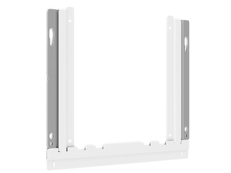 SMS LED TV Wall mount Slim Fixed 400x200, silver/white