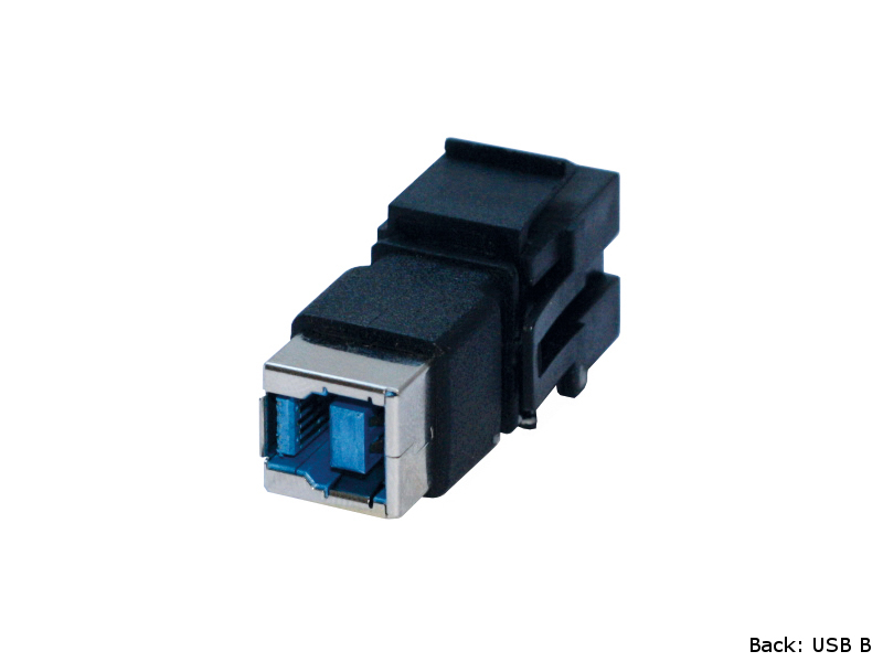 Bachmann Keystone USB 3.0 A/B (917.400) Rückseite