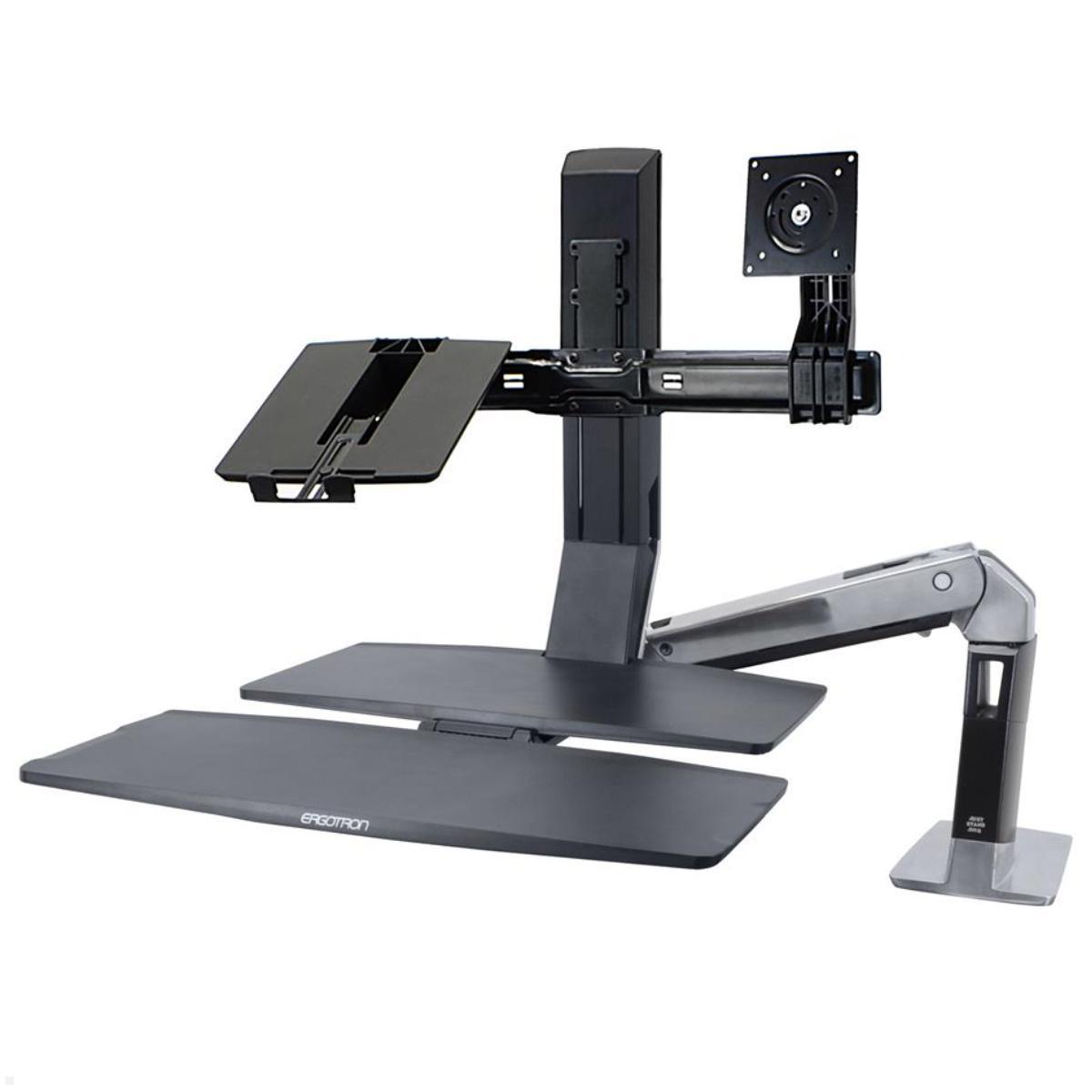 Ergotron WorkFit Zubehör Umbaukit Dual Halter zu Monitor / Laptop (97-617)