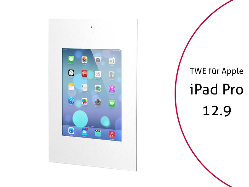 TabLines TWE033W Tablet Wandeinbau für Apple iPad Pro 12.9 DS