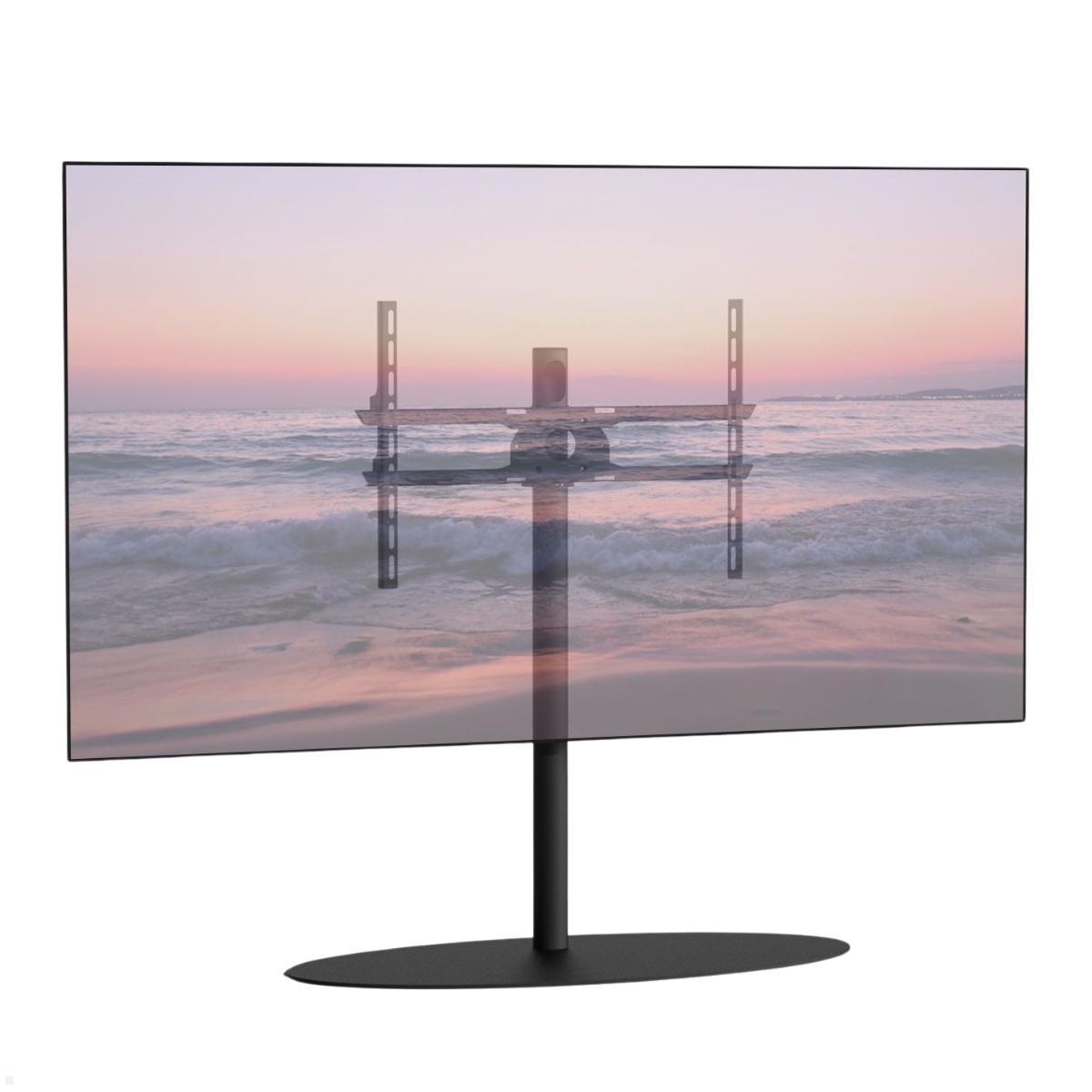 Cavus ORBIT100B64 Monitorständer 1000mm oval 55-75 Zoll, schwarz