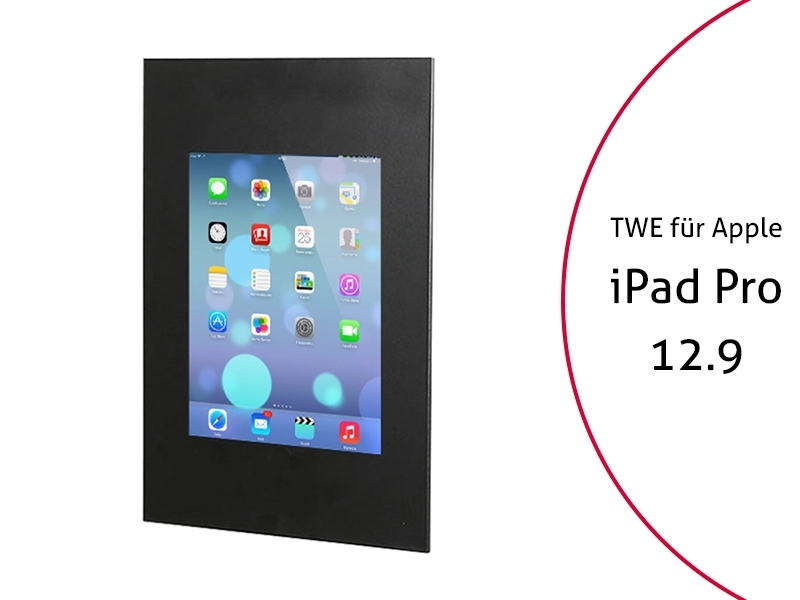 TabLines TWE032B Tablet Wandeinbau für Apple iPad Pro 12.9